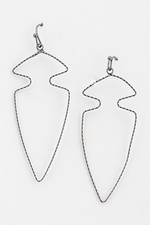 Original Shape Stone Age Earring 5HCB2